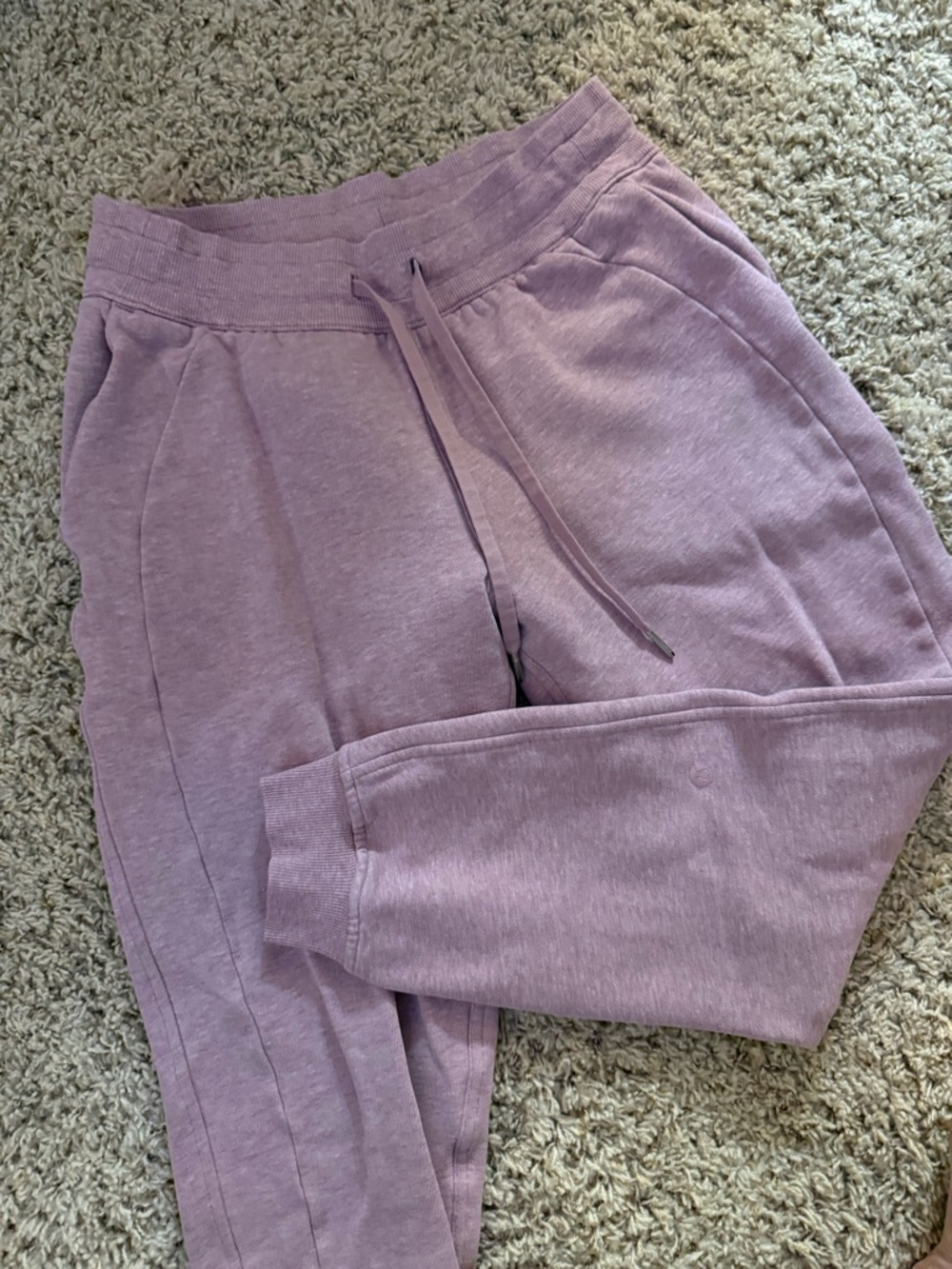 lululemon athletica Lavender Pull-On Jogger Sweatpants